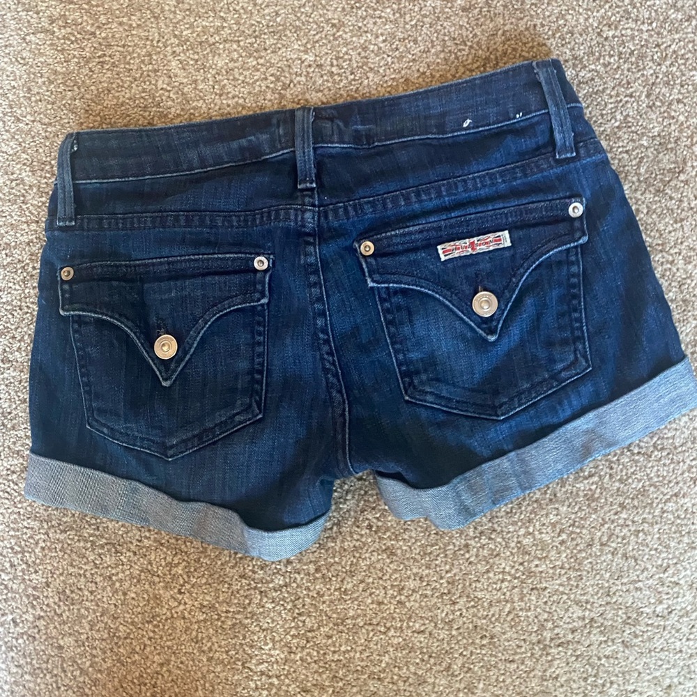 Mid rise Hudson shorts size 25